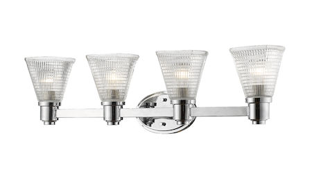 Z-Lite Intrepid 4 Light Vanity 449-4V-CH