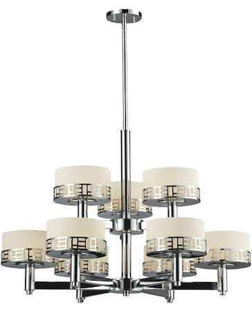 Z-Lite Elea 9 Light Chandelier 328-9-CH