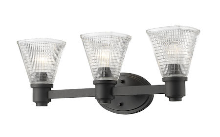 Z-Lite Intrepid 3 Light Vanity 449-3V-BRZ