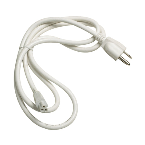 Aurora 72-Inch Cord And Plug In White