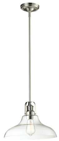Z-Lite Forge 1 Light Pendant 320-13MP-BN