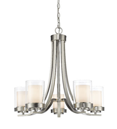 Z-Lite Willow 5 Light Chandelier 426-5-BN