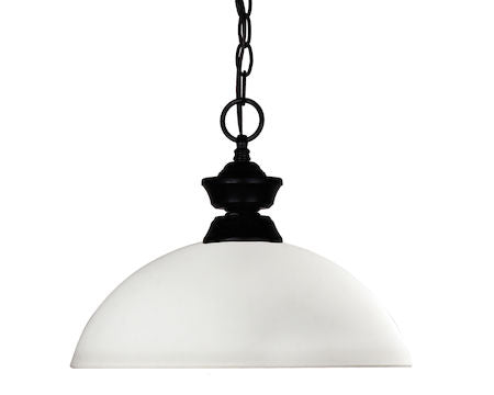 Z-Lite Shark/Windsor 1 Light Pendant 100701MB-DMO14