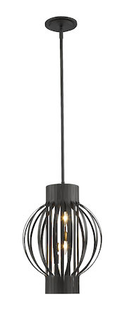 Z-Lite Moundou 3 Light Pendant 436-12BRZ