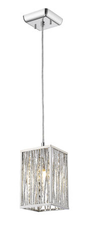 Z-Lite Terra 1 Light Mini Pendant 872CH-SMP