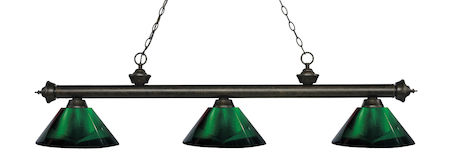 Z-Lite Riviera 3 Light Billiard Light 200-3GB-ARG