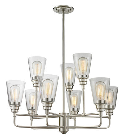 Z-Lite Annora 9 Light Chandelier 428-9-BN