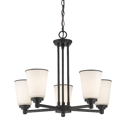 Z-Lite Jarra 5 Light Chandelier 432-5BRZ