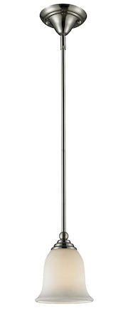 Z-Lite Lagoon 1 Light Mini Pendant 704MP-BN