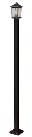 Z-Lite Portland 1 Light Outdoor Post Light 531PHMS-536P-ORB