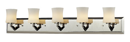 Z-Lite Elite 5 Light Vanity Light 608-5V-CH