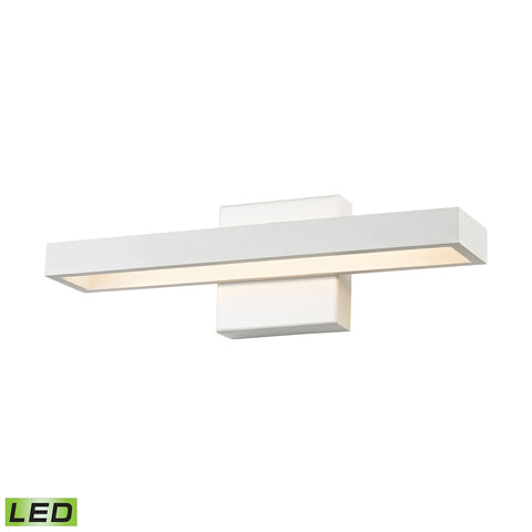 Nelson 15 Watt Hollowed LED Wall Sconce In Matte White