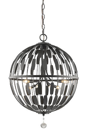 Z-Lite Almet 6 Light Pendant 430B24-BRZ