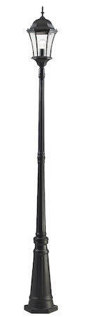 Z-Lite Wakefield Outdoor Post Light 522MP1-BK