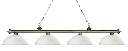 Z-Lite Riviera 4 Light Island/Billiard Light 200-4AS-DMO14