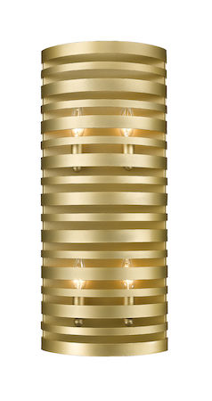 Z-Lite Memphis 4 Light Wall Sconce 441-4S-SG