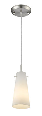 Z-Lite Monte 1 Light Mini Pendant 133MP-BN