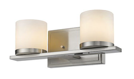 Z-Lite Nori 2 Light Vanity Light 1912-2V-BN-LED