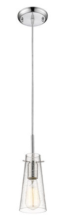 Z-Lite Monte 1 Light Mini Pendant 132MP-CH