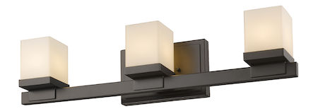 Z-Lite Cadiz 3 Light Vanity Light 1913-3V-BRZ-LED
