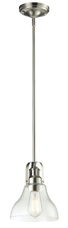 Z-Lite Forge 1 Light Mini Pendant 320-8MP-BN
