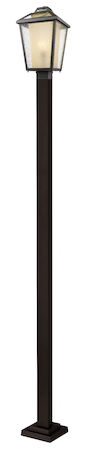 Z-Lite Memphis Outdoor 1 Light Outdoor Post Light 532PHBS-536P-ORB