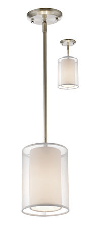 Z-Lite Sedona 1 Light Convertible Mini Pendant 192-6W-C