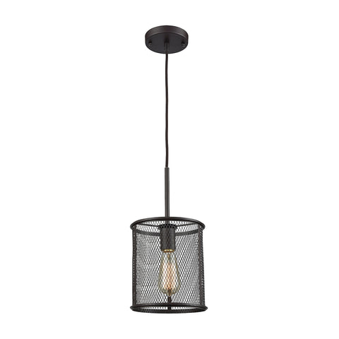 Williamsport 1 Light Pendant In Oil Rubbed Bronze