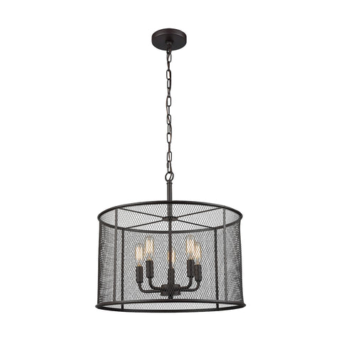 Williamsport 5 Light Chandelier In Oil Rubbed Bronze
