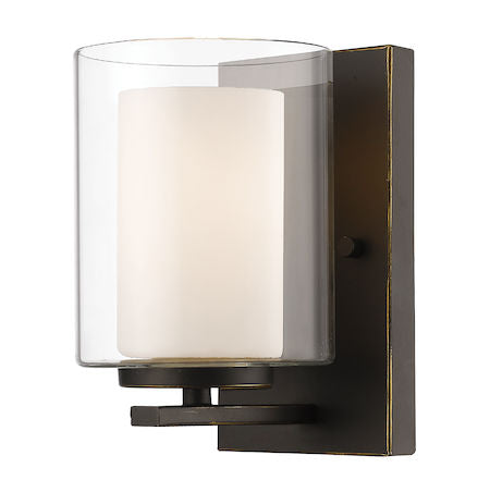 Z-Lite Willow 1 Light Wall Sconce 426-1S-OB