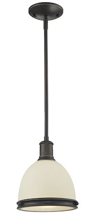 Z-Lite Mason 1 Light Mini Pendant 713MP-OB
