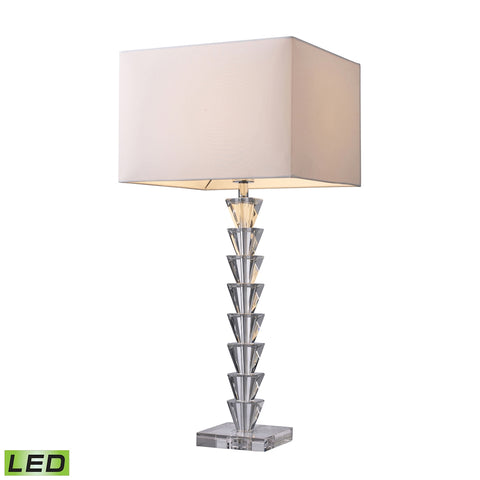 Trump Home Fifth Avenue LED Table Lamp In Clear Crystal
