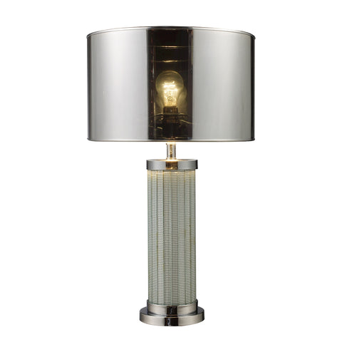 Mont Alto 1 Light Table Lamp In Chrome And Mirror