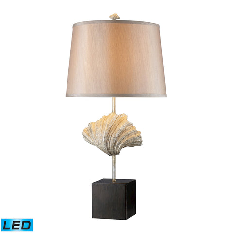 Edgewater LED Table Lamp In Oyster Shell And Dark Bronze