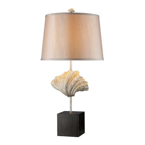 Edgewater Table Lamp In Oyster Shell And Dark Bronze