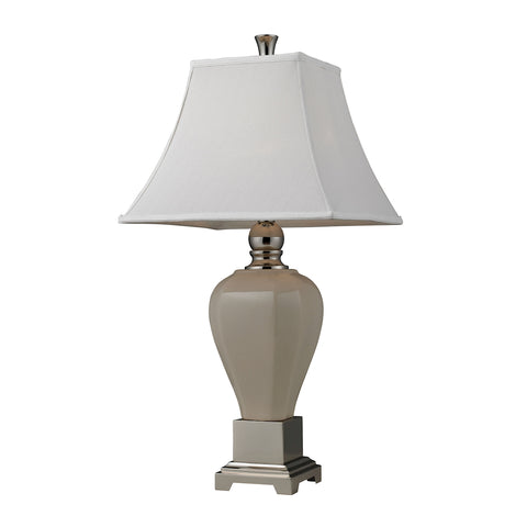 Palmdale Table Lamp In Polished Nickel