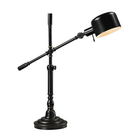 Stratsburg Bronze Adjustable Table Lamp in Madison Bronze