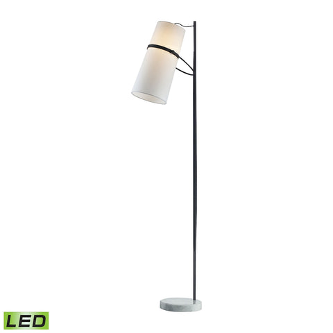 Banded Shade LED Floor Lamp