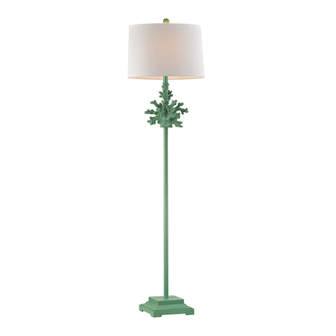 Coral Floor Lamp In Green