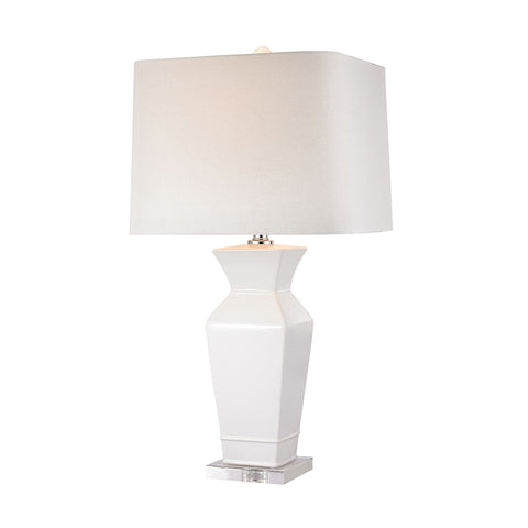 Angular Tapered Neck Lamp