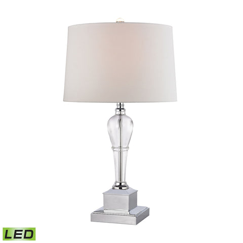 Reverse Crystal Teardrop LED Lamp