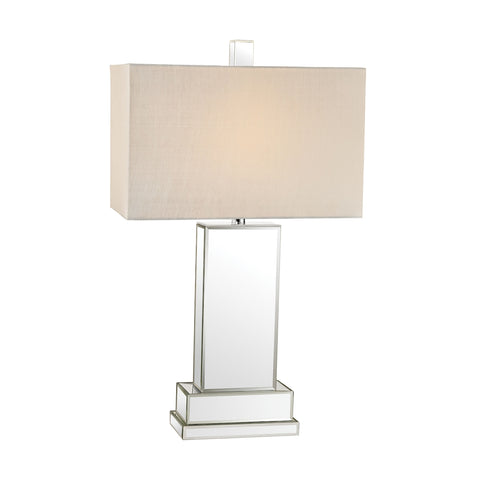 Mirror Block Table Lamp