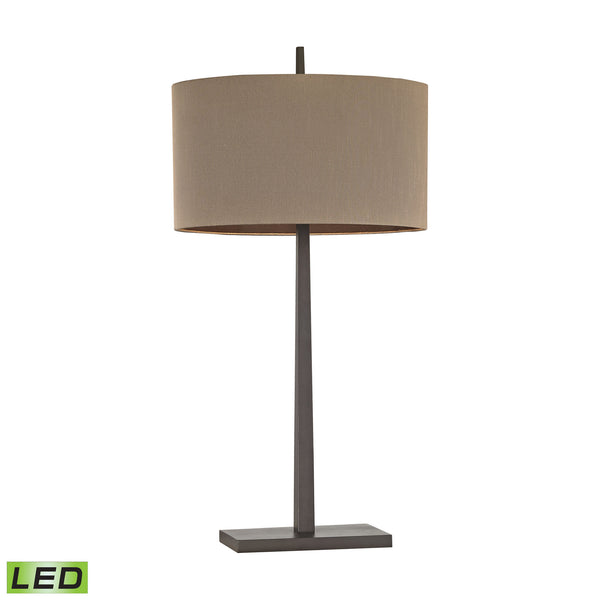 Wheatstone 1 Light LED Table Lamp In Bronze