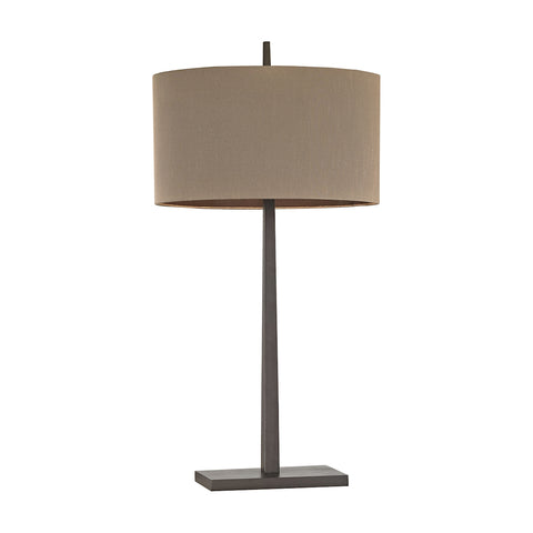 Wheatstone 1 Light Table Lamp In Bronze