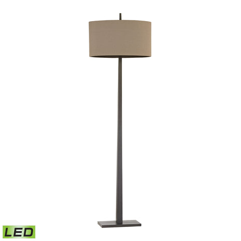 Wheatstone 1 Light LED Floor Lamp In Bronze