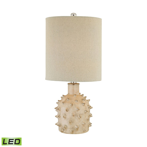 Kankada 1 Light LED Table Lamp In Cumberland Cream Crackle