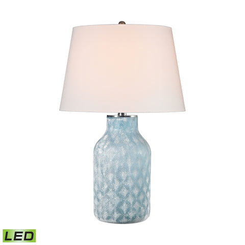 Sophie 1 Light LED Table Lamp In Santa Monica Blue
