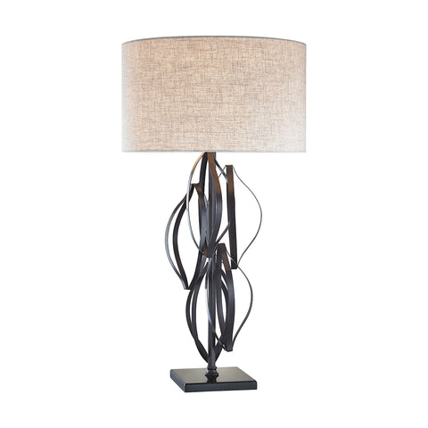 Felix 1 Light Table Lamp In Bronze