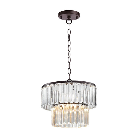 Antoinette 1 Light Pendant In Bronze