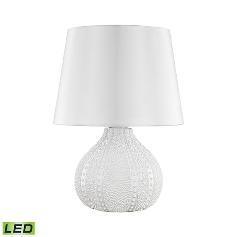 Aruba Outdoor LED Table Lamp With Pure White Shade